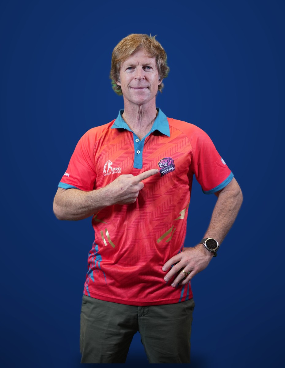 Jonty Rhodes reveals the Ghaziabad Tigers jersey